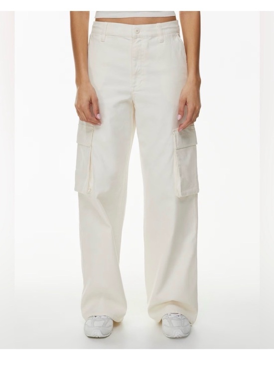 TNA Pants - TNA White High-Rise Wide Leg Pants
